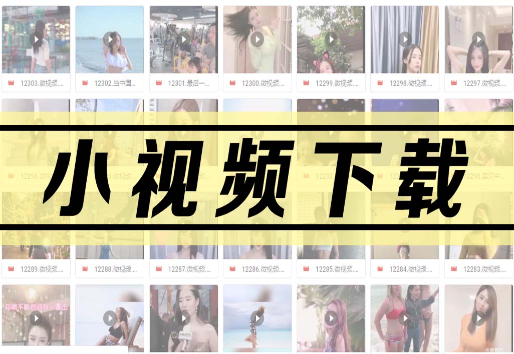 【下载】美女小视频下载-第二十一期，585部打包下载